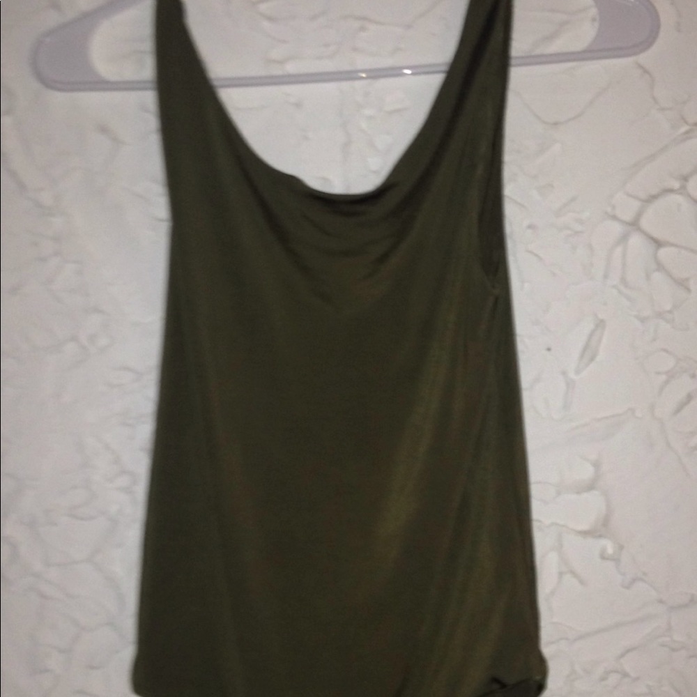 Never worn olive bodysuit